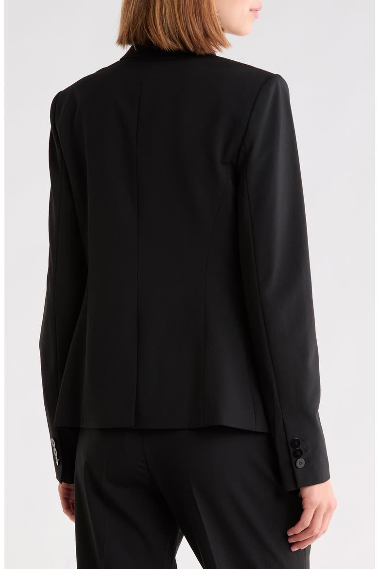 Carissa Verve Wool Blazer, Alternate, color, BLACK