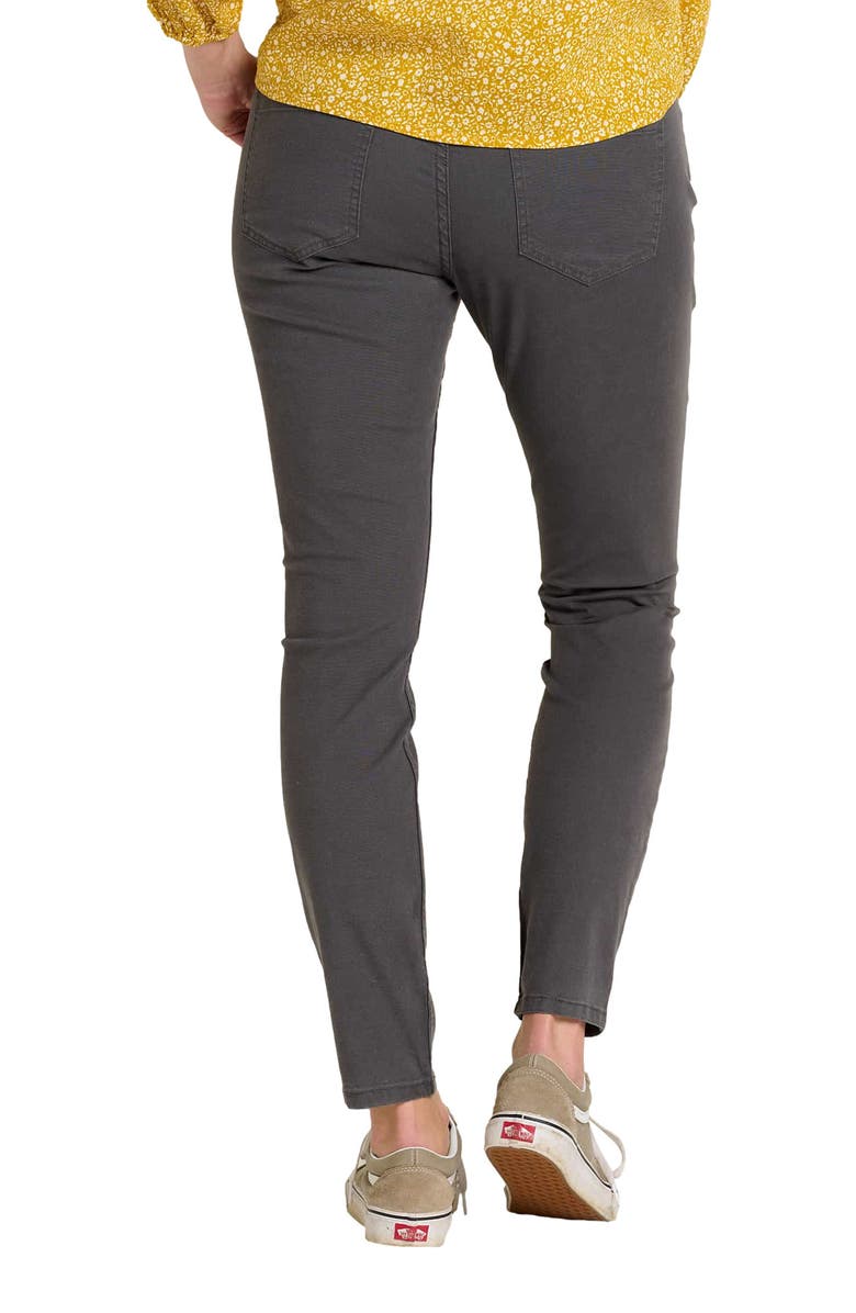 Toad & Co Earthworks 5 Pocket Skinny Pant, Alternate, color, Soot
