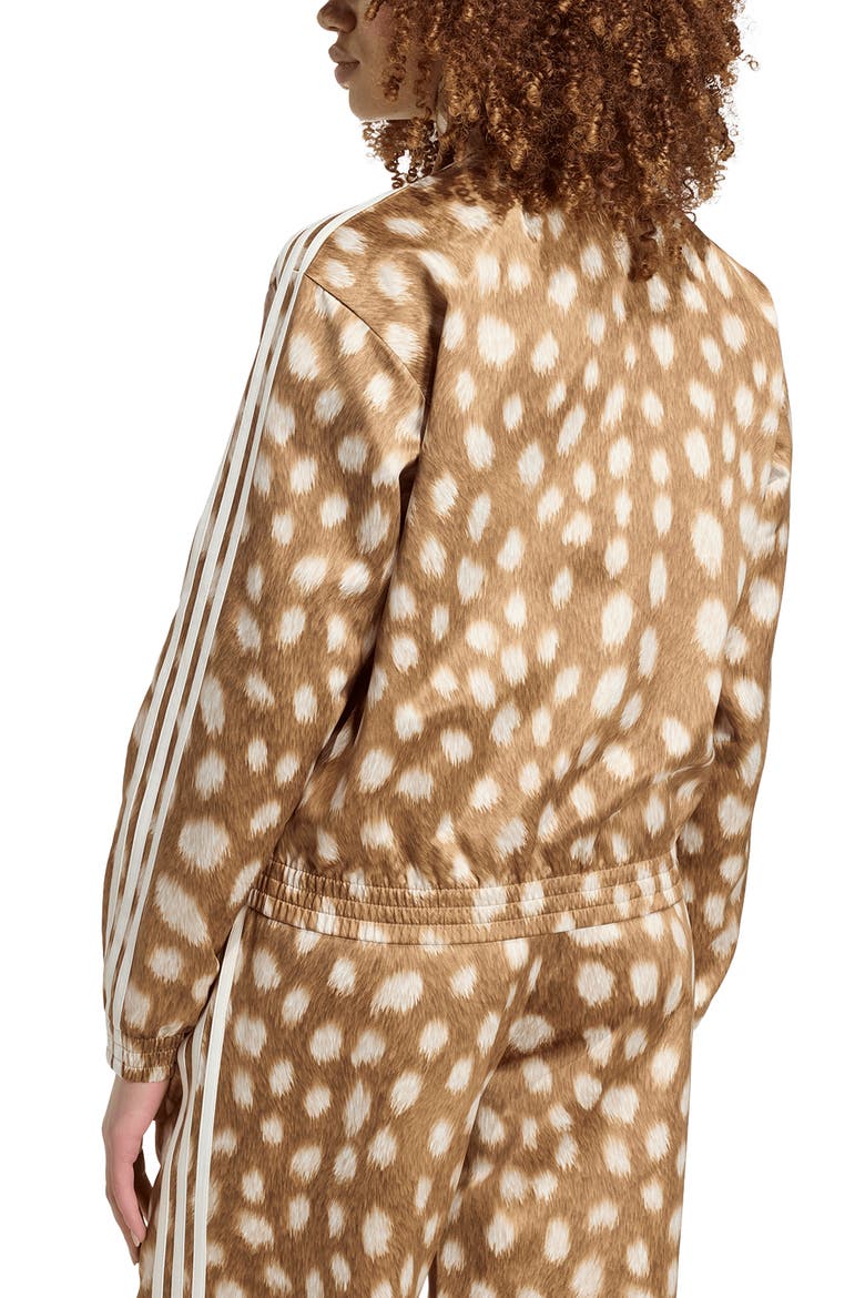 AOP TT Track Jacket, Alternate, color, BROWN DESERT