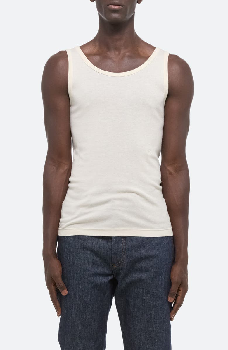Helmut Lang Classic Rib Tank, Main, color, 