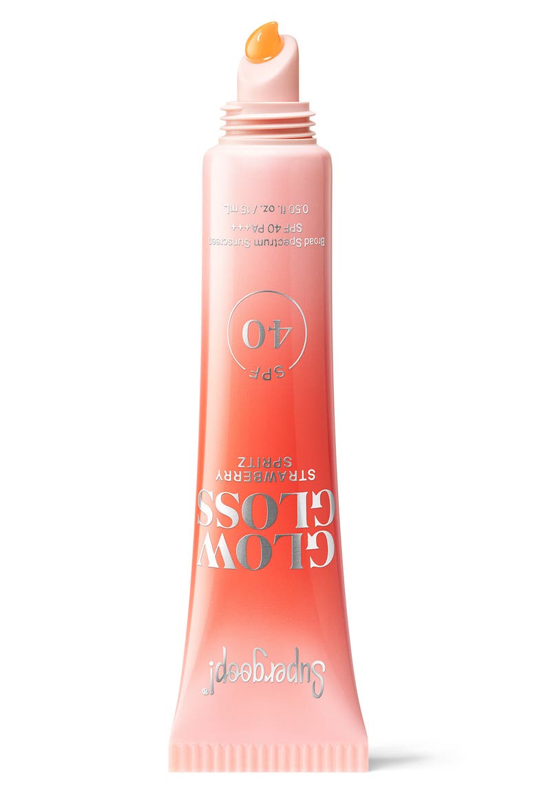 Glow Gloss SPF 40 Lip Balm, Alternate, color, STRAWBERRY SPRITZ