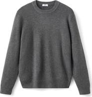MANGO Rib Crewneck Sweater