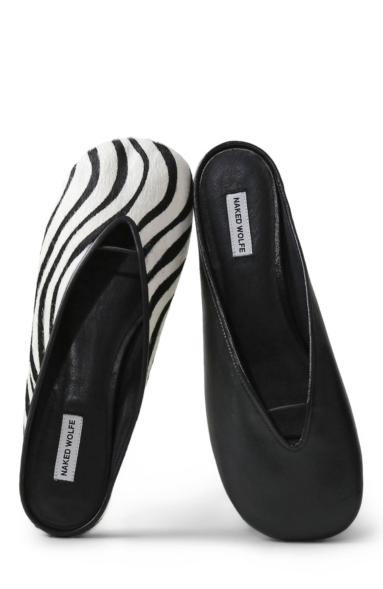 Pippa Grey Studded Suede, Alternate, color, Zebra