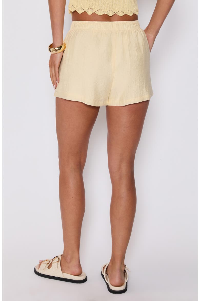 Ellory Drawstring Shorts (Nordstrom Exclusive), Alternate, color, YELLOW