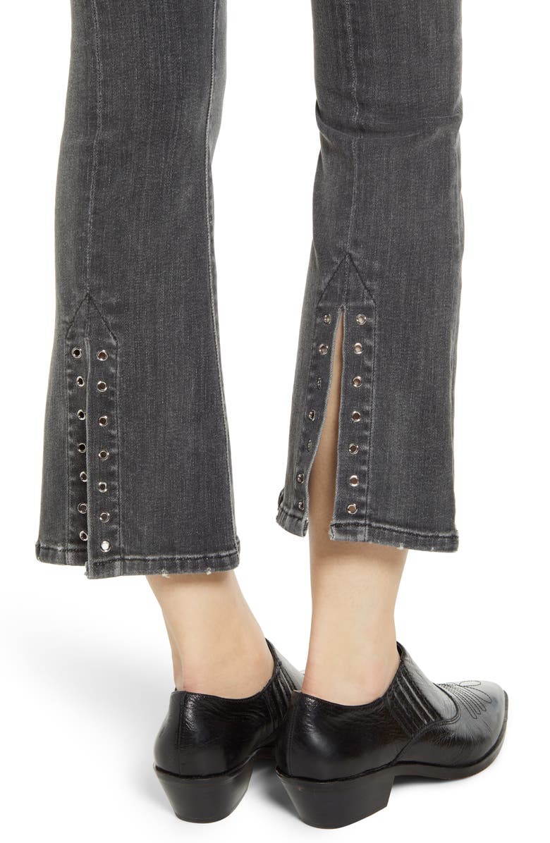 Hudson Jeans Holly High Waist Crop Flare Jeans, Alternate, color, 