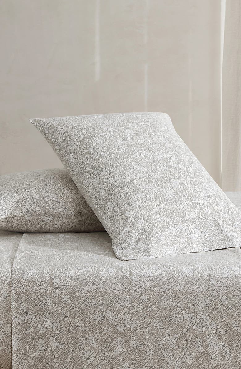 Tahari Seward Four-Piece Queen Sheet Set, Alternate, color, Feather Gray (Taupe)