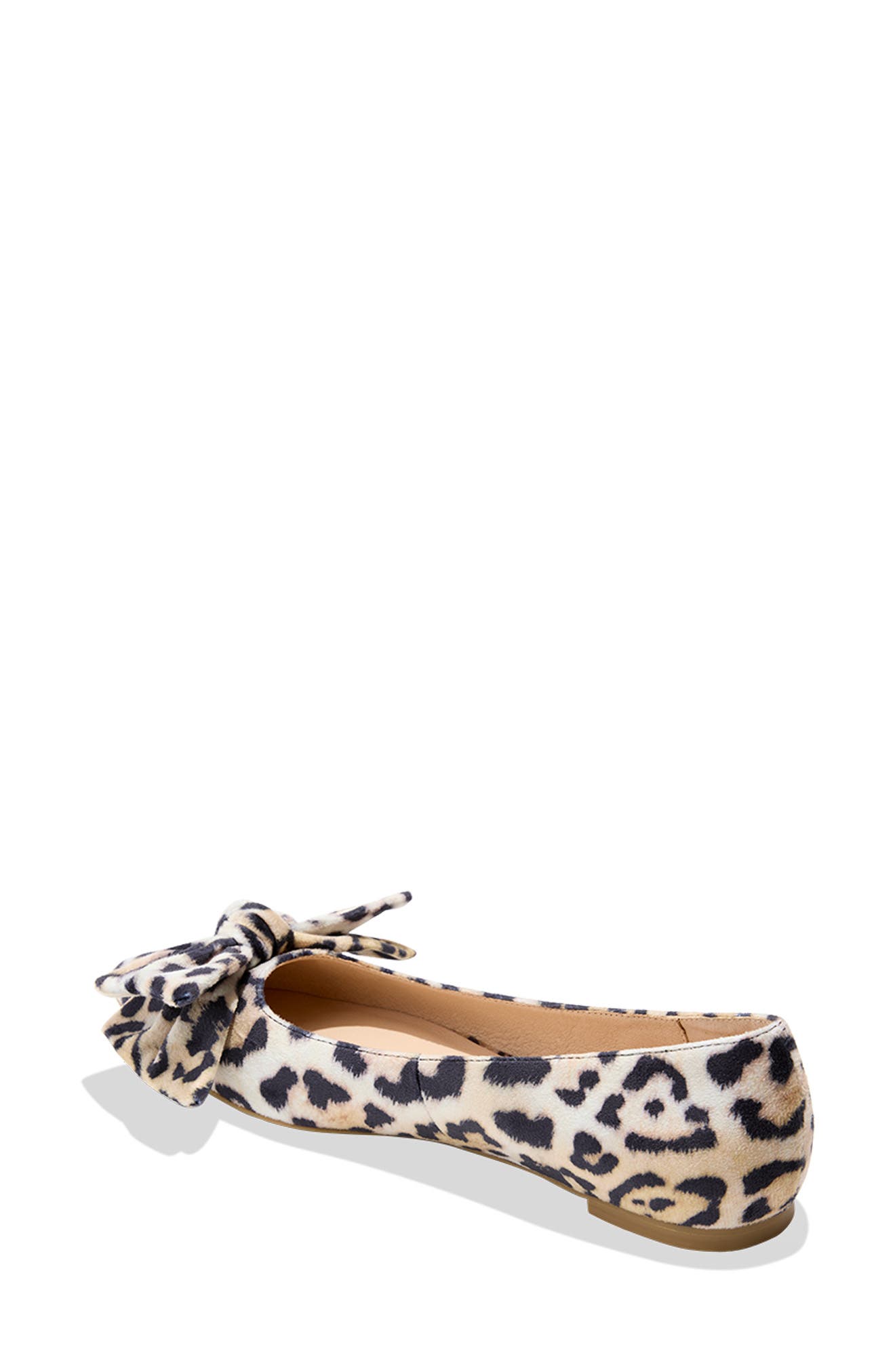Jack Rogers Debra Pointed Toe Flat, Alternate, color, Leopard