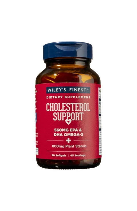 Cholesterol Support Heart Health Omega-3 Softgels 90 softgels(45 servings)