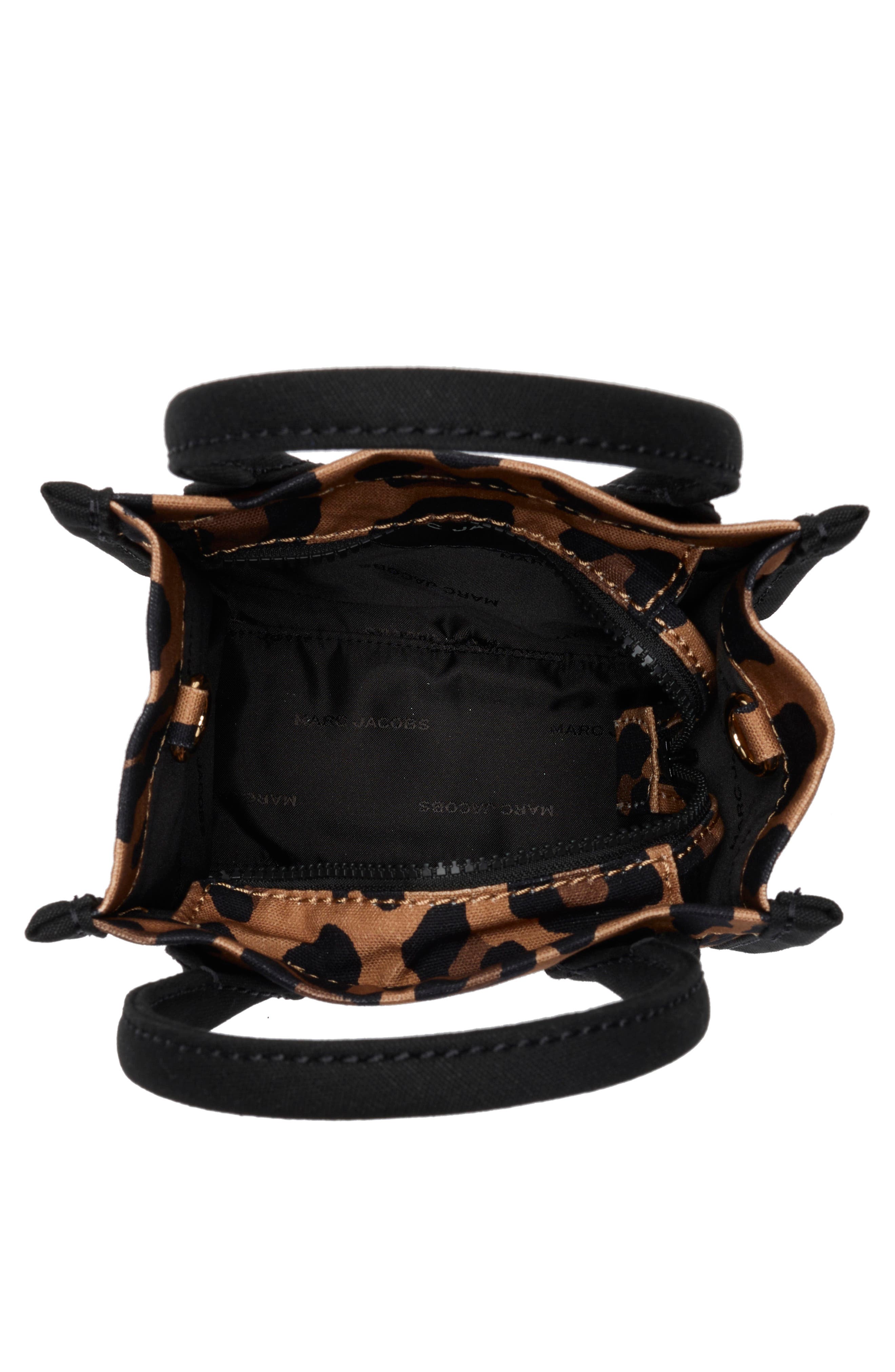 The Leopard Print Canvas Tote, Alternate, color, LEOPARD MULTI