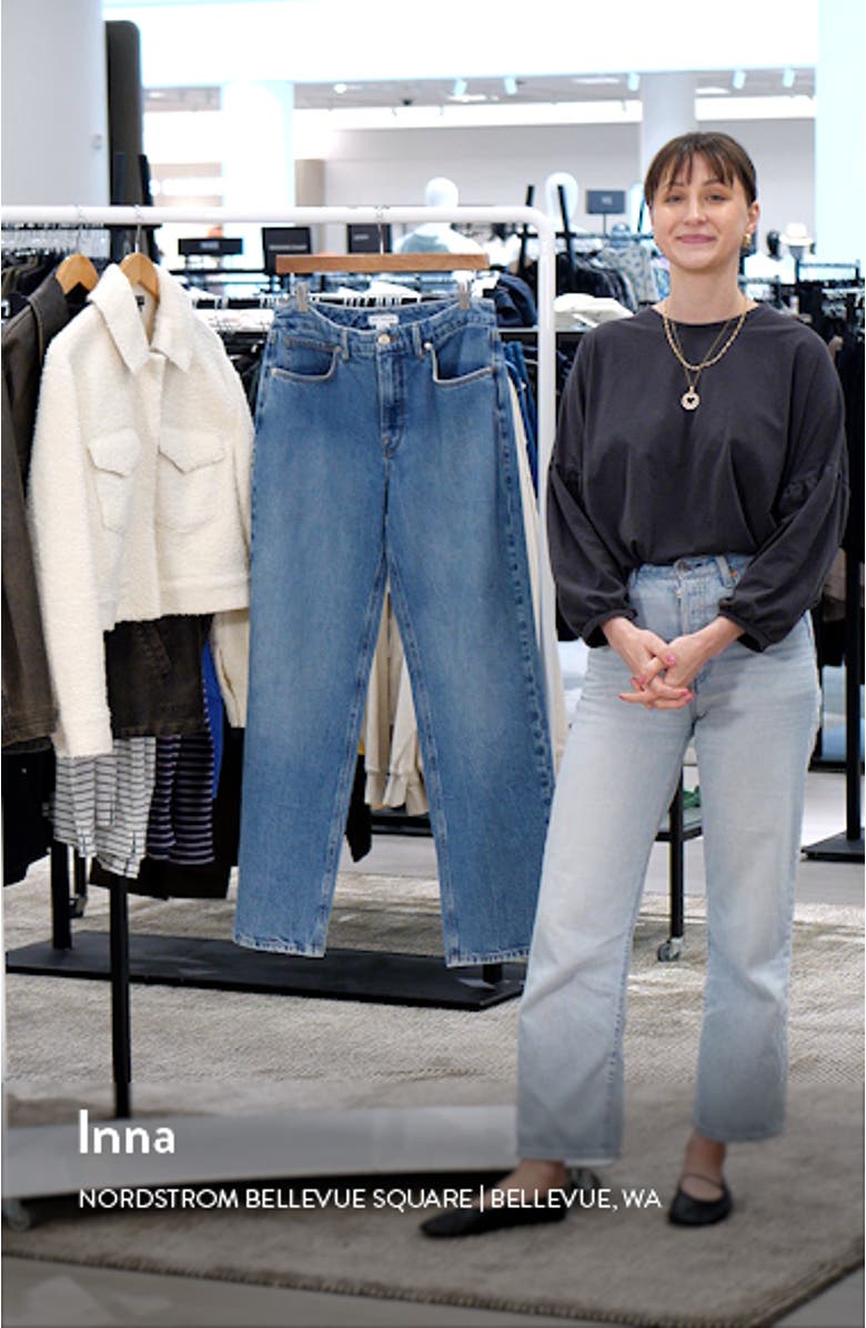 Good 90s Straight Leg Jeans, sales video thumbnail