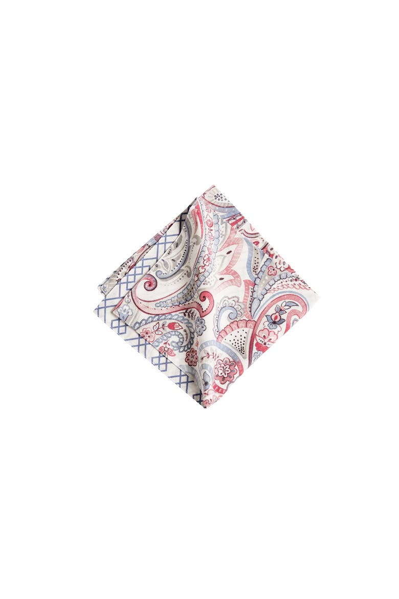 Claiborne Cloth Napkin Set of 6, Main, color, Blue