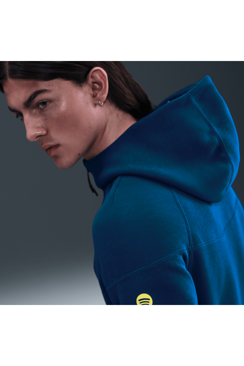 Men's Nike Blue Barcelona Special Edition Full-Zip Tech Fleece Jacket, Alternate, color, Blue