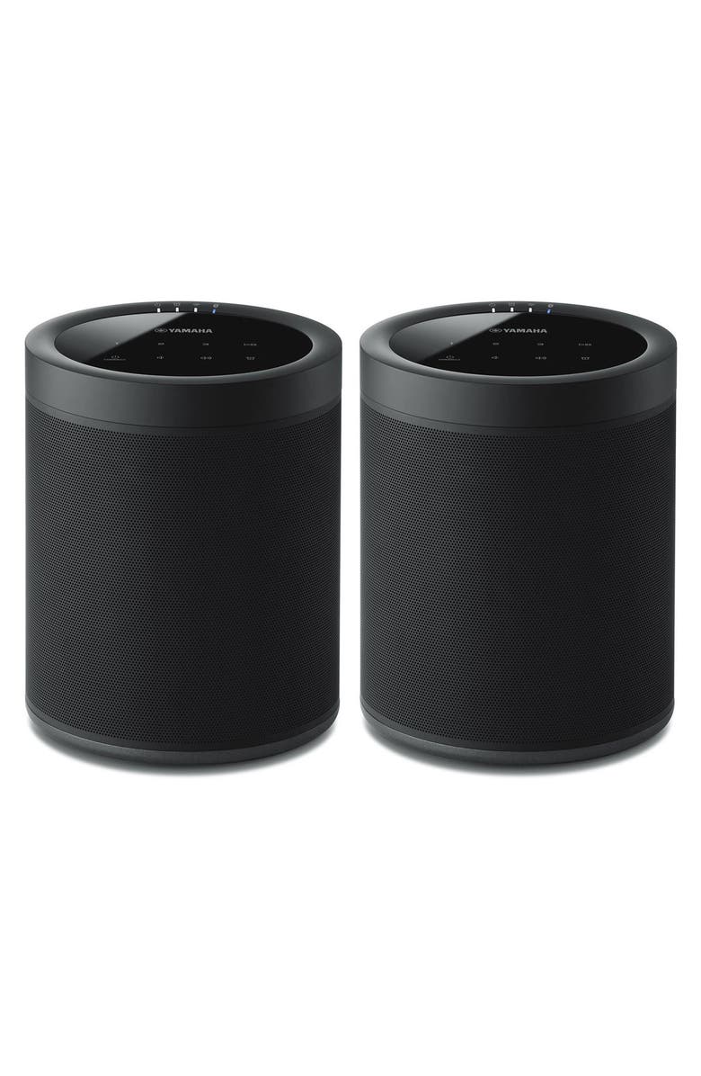 Yamaha WX-021BL MusicCast 20 Wireless Speakers - Pair, Main, color, Black