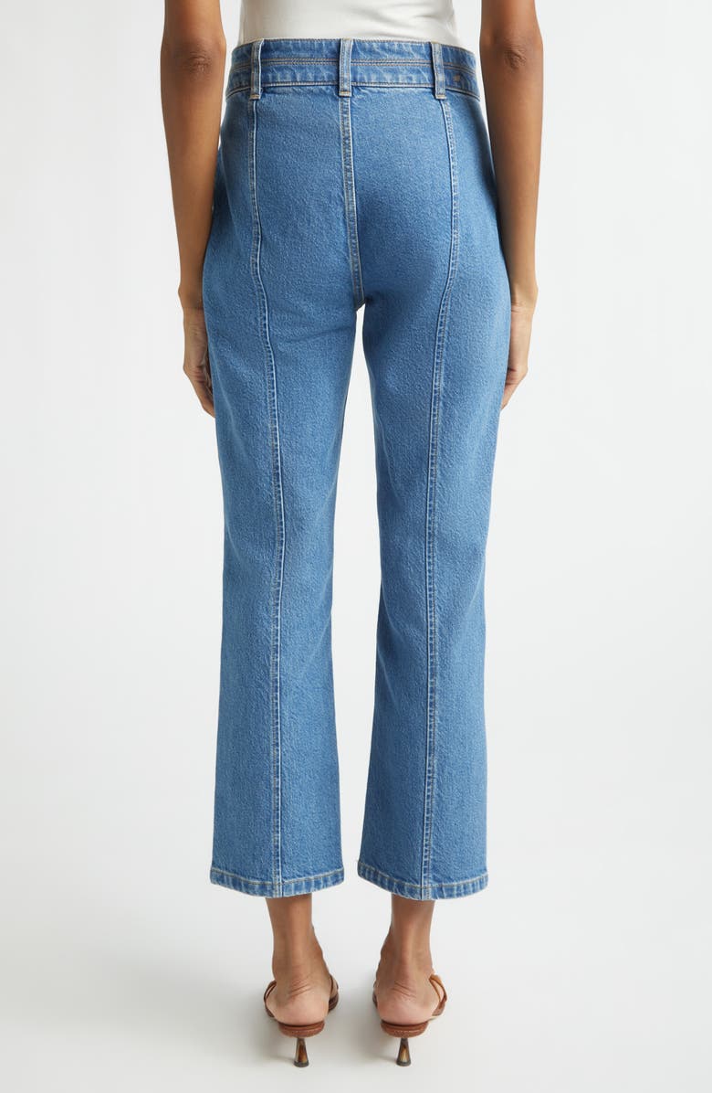 Cinq à Sept Dorothea Patch Pocket Crop Jeans, Alternate, color, Horizon