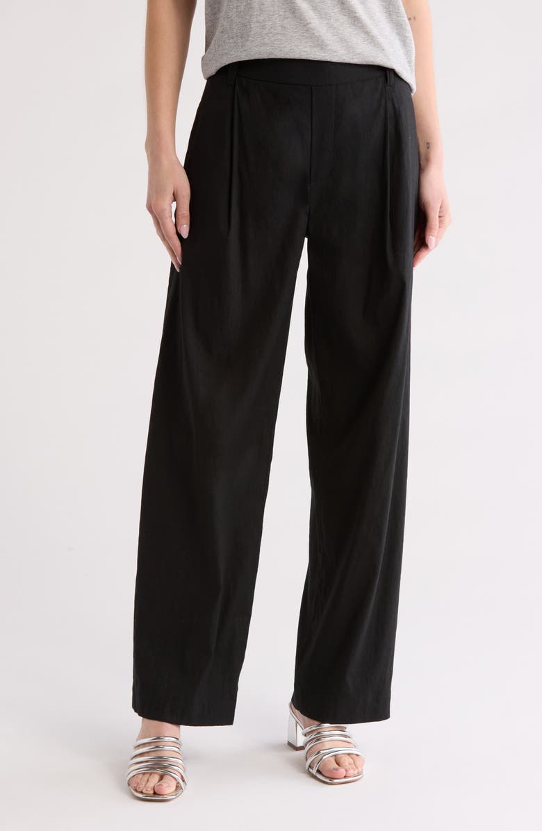 Vince Pleated Pull-On Pants, Main, color, 
