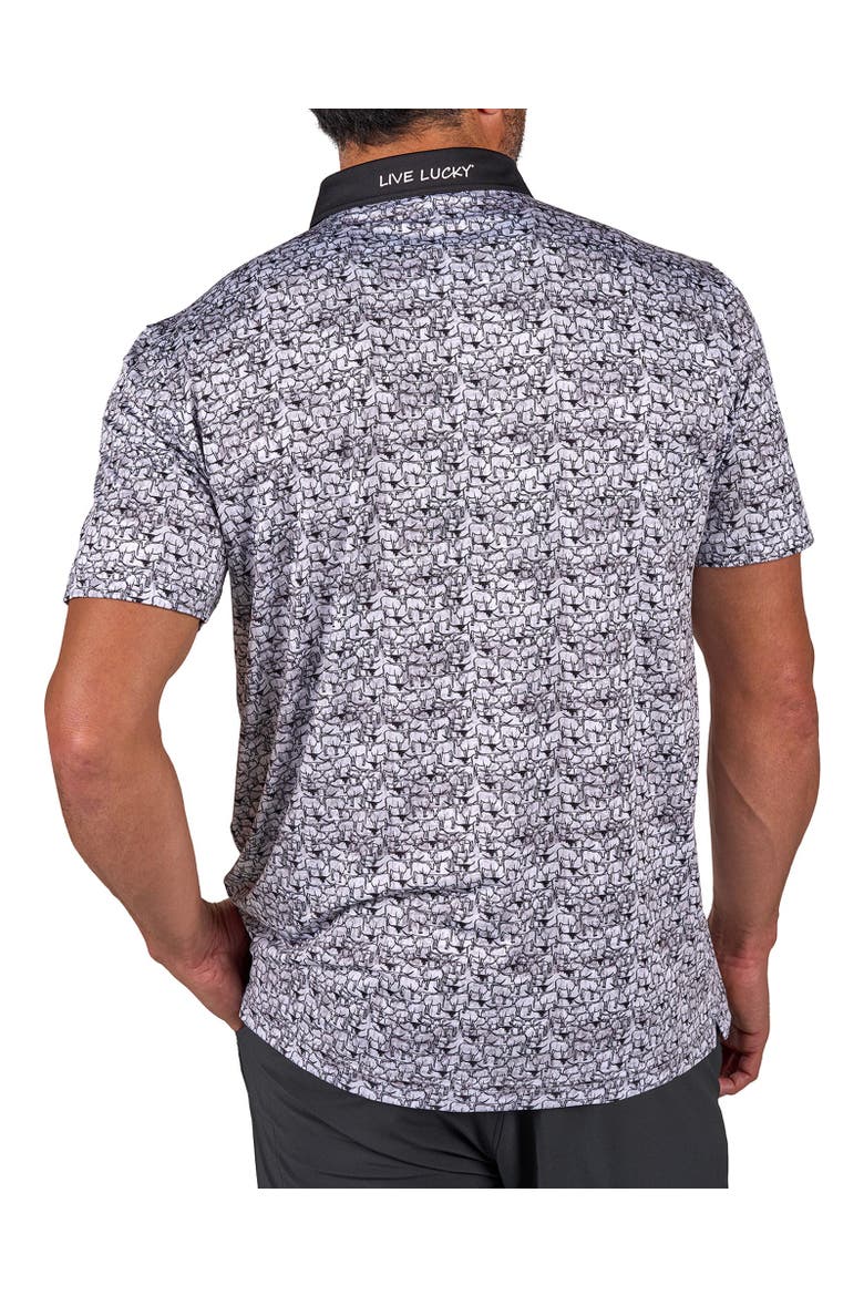 Longhorn Polo, Alternate, color, Black