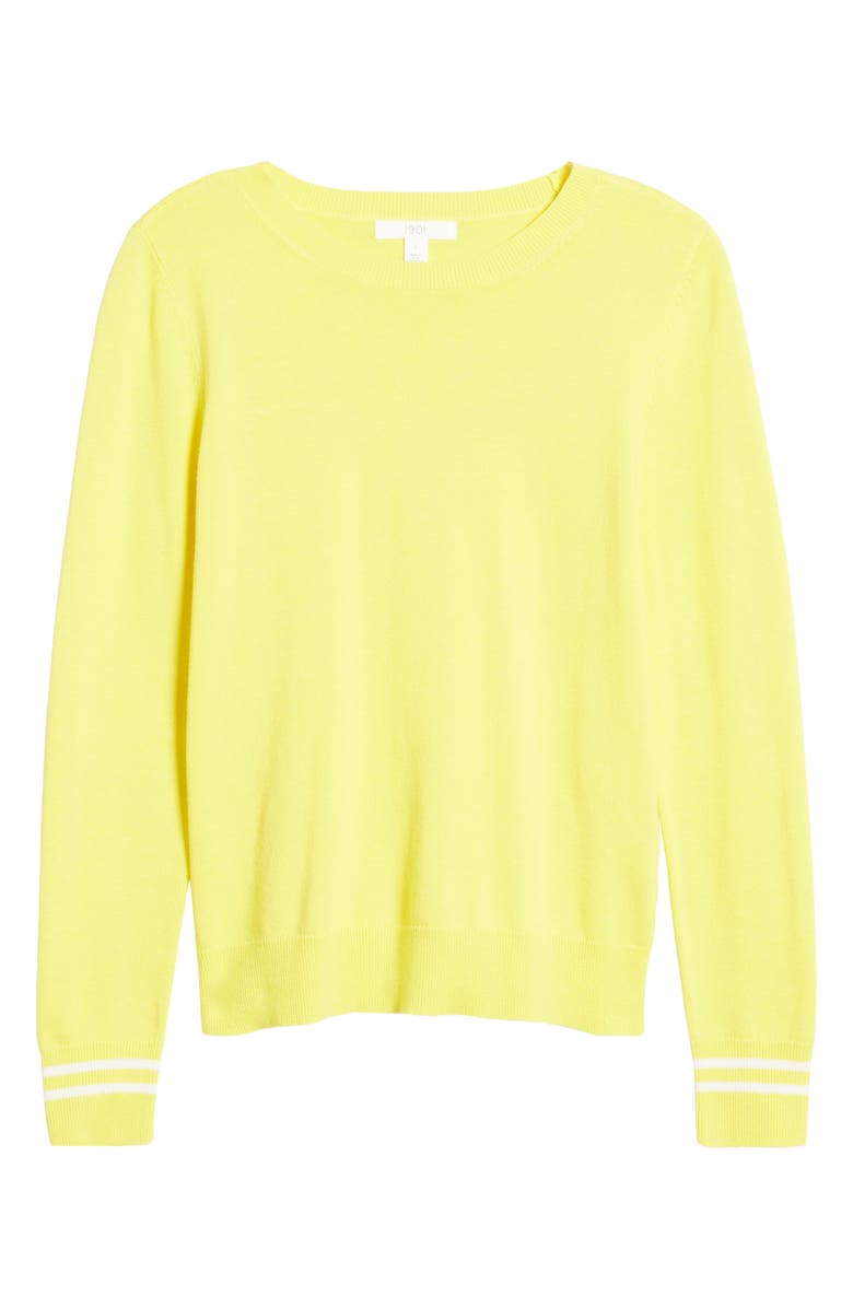 1901 Crewneck Cotton Blend Sweater, Alternate, color, 