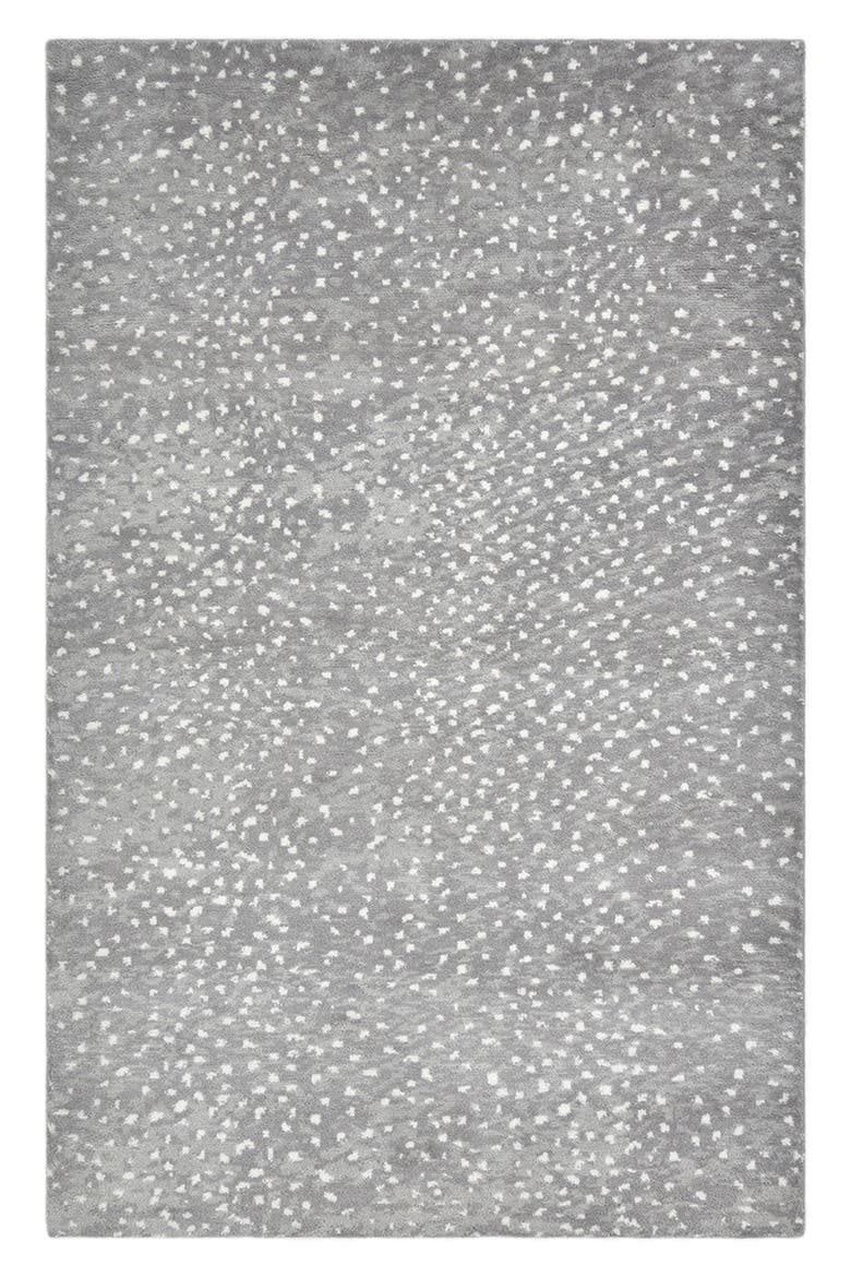 Arash Handmade Wool Blend Area Rug, Main, color, GRAY