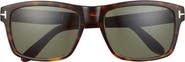 TOM FORD August 58mm Rectangular Sunglasses