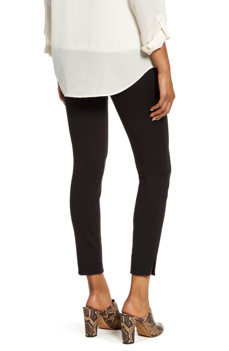 Hue 7/8 Ponte Leggings, Alternate, color, 