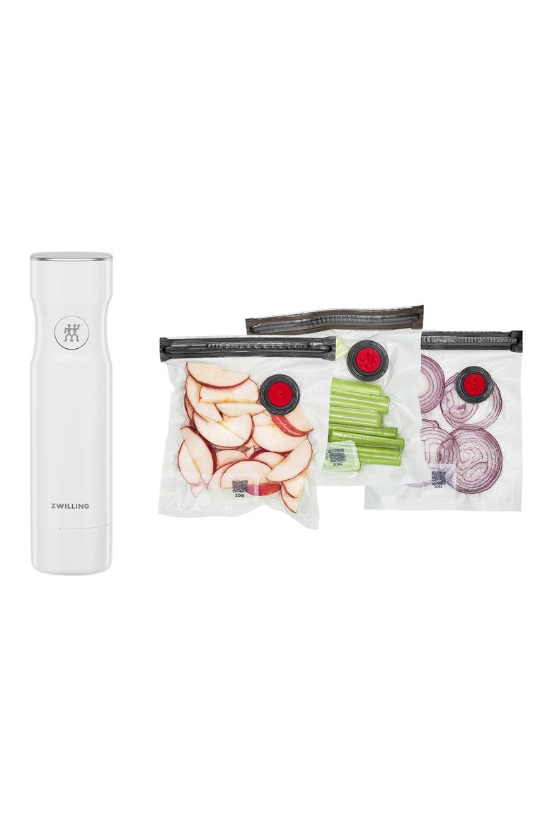 Fresh & Save Vacuum & 3-Pack Bags Set, Main, color, CLEAR