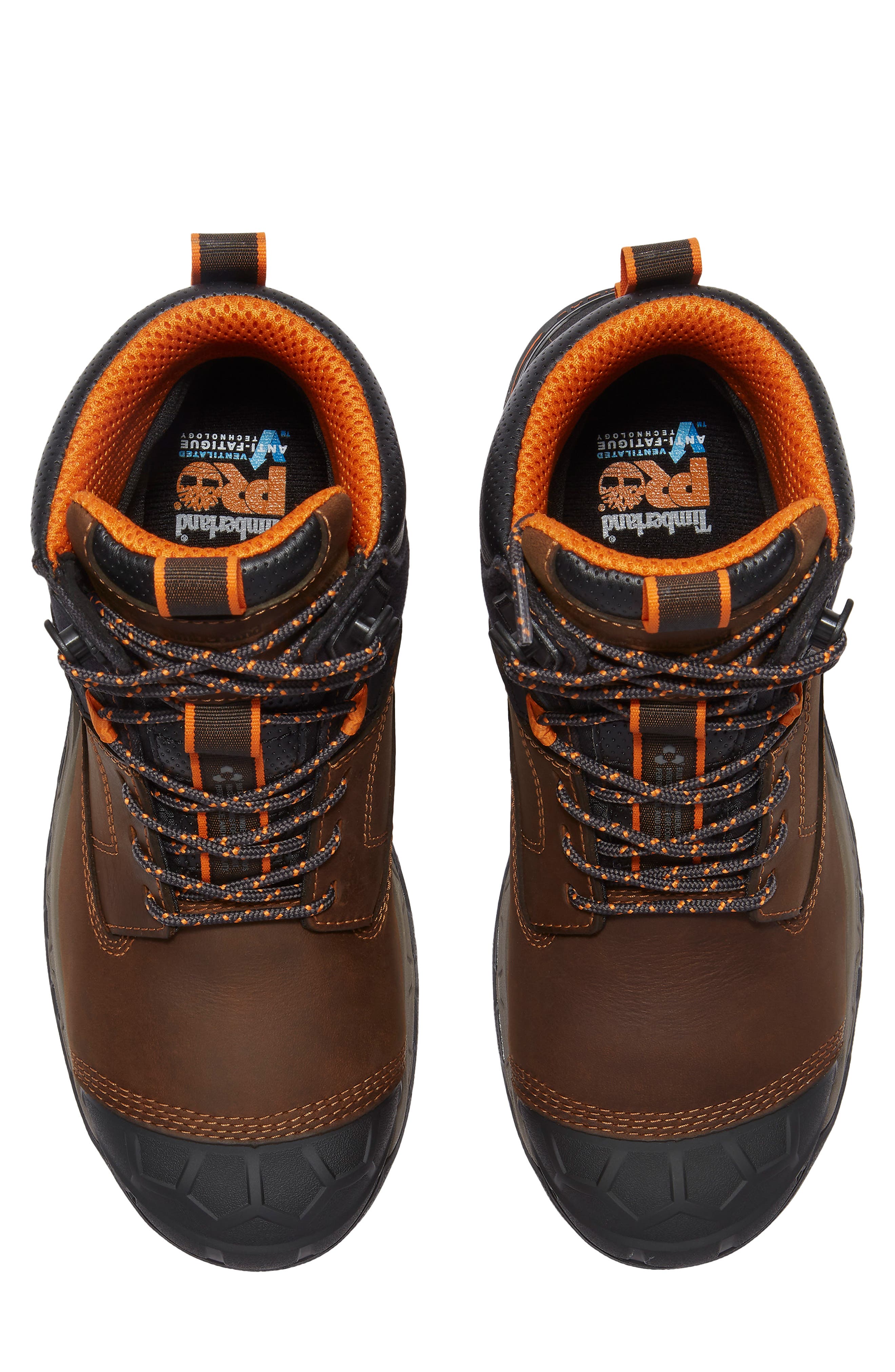 Boondock Ultralight CSA 6" Composite Toe Waterproof Work Boot, Alternate, color, MEDIUM BROWN FULL GRAIN