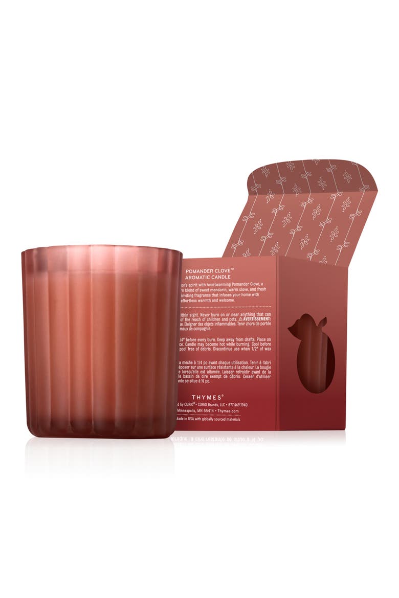 Pomander Clove Aromatic Candle, Alternate, color, NO COLOR