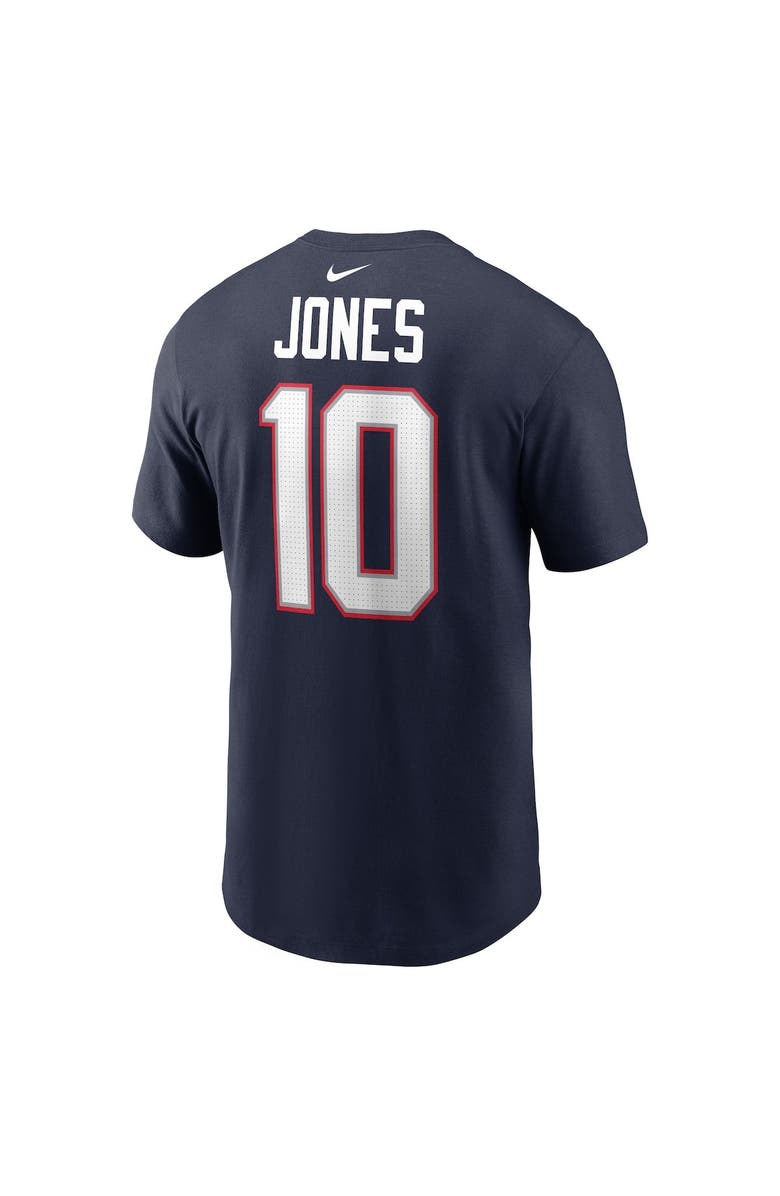 Nike Men's Nike Mac Jones Navy New England Patriots Player Name & Number T-Shirt, Alternate, color, 