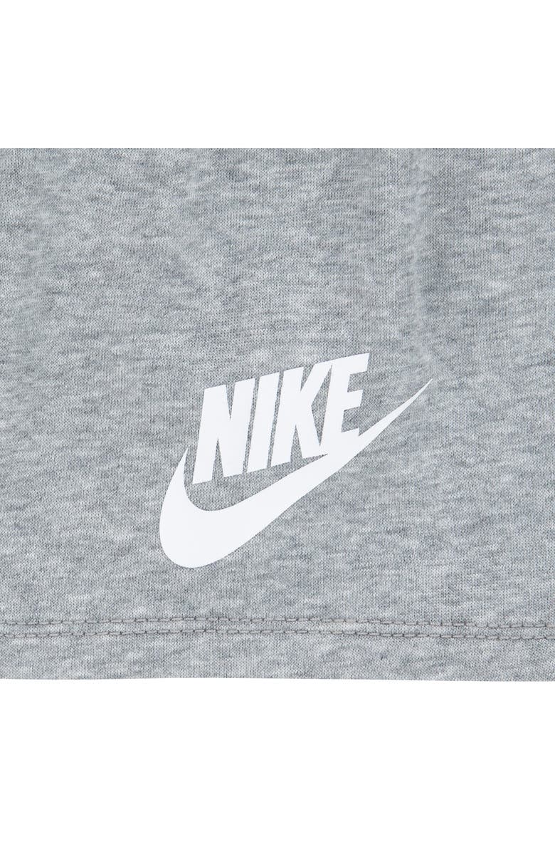Nike Club Logo T-Shirt & Shorts Set, Alternate, color, Dark Grey