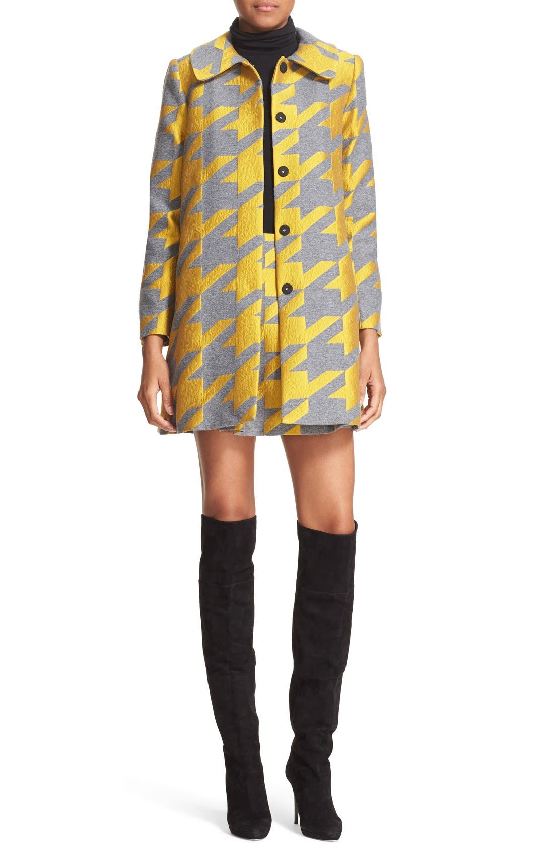'Gypsy' Over the Knee Boot, Alternate, color, BLACK