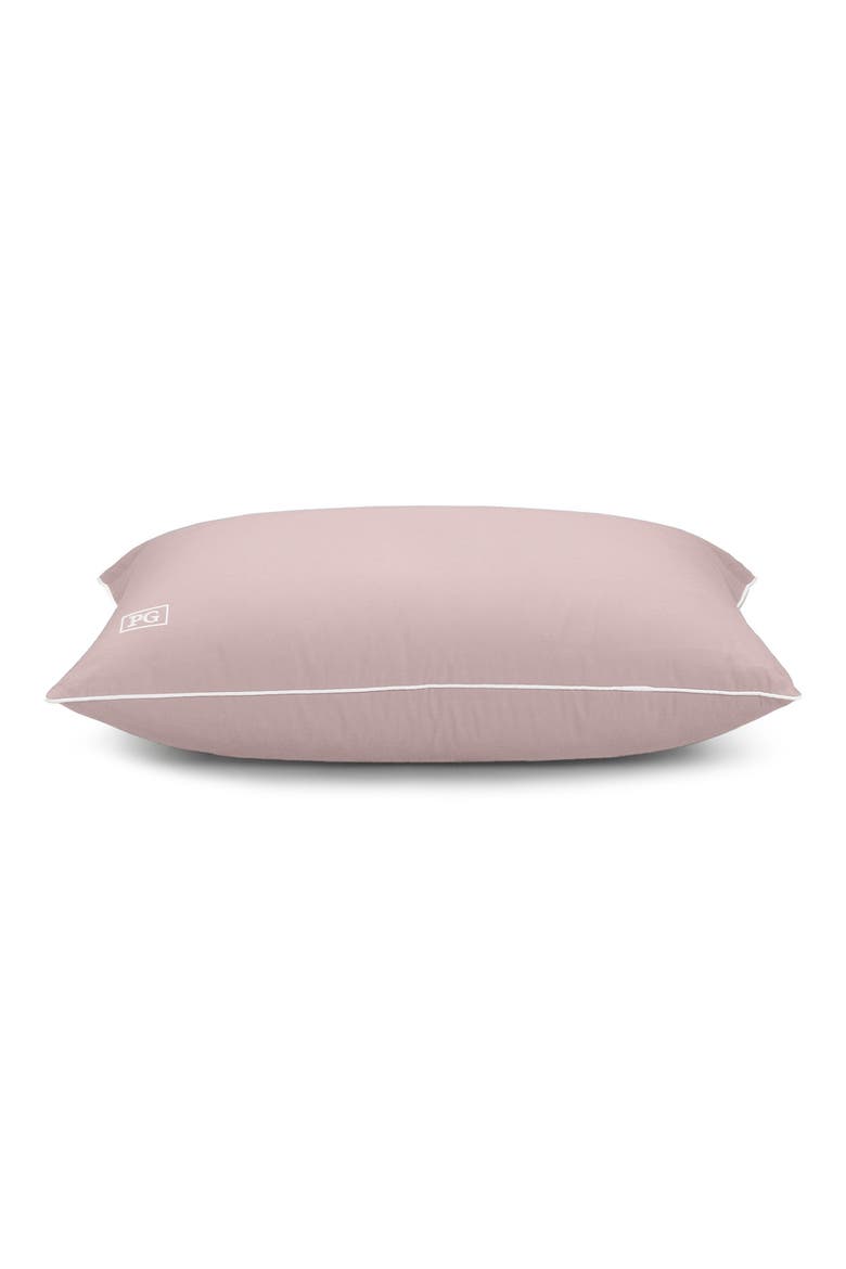 Soft Density Stomach Sleeper Pillow, Main, color, PINK