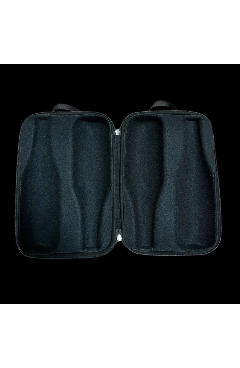 VinGardeValise Vin2Go 2- Bottle Soft Shell Case, Alternate, color, Black