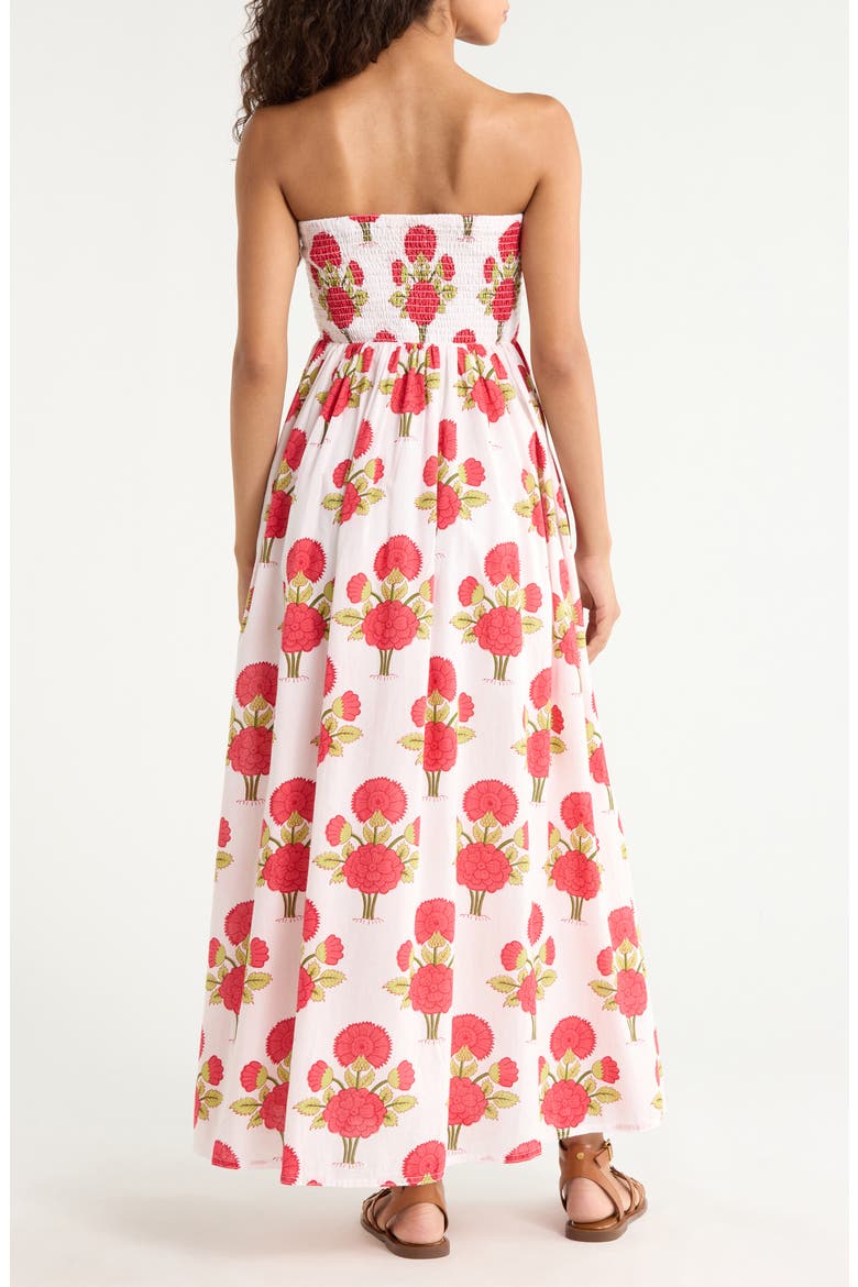 Alexi Floral Organic Cotton Voile Maxi Dress, Alternate, color, BLOOM POEM