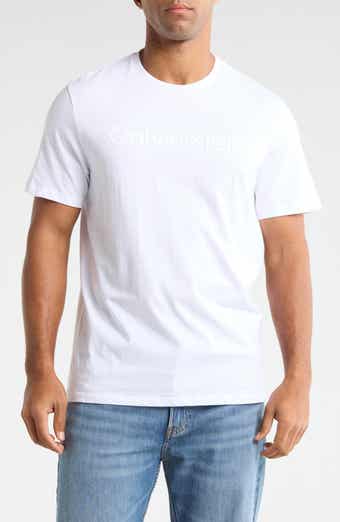 Calvin Klein Standard Logo Cotton Crewneck T-Shirt