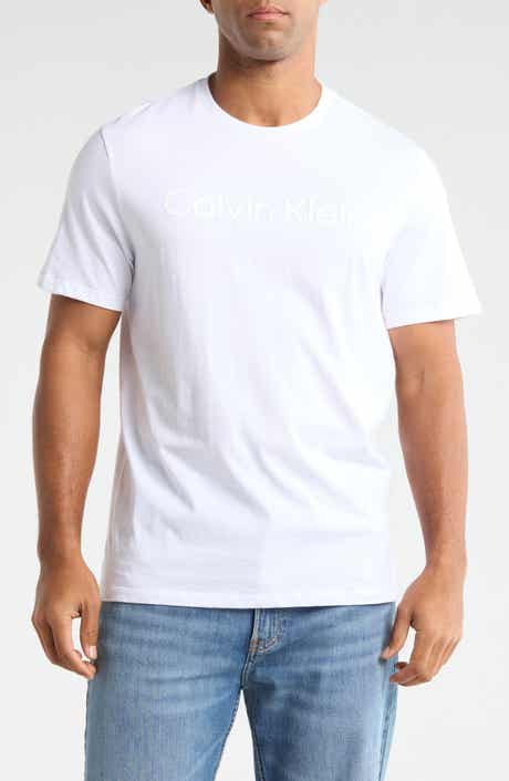 Calvin Klein Standard Logo Cotton Crewneck T-Shirt
