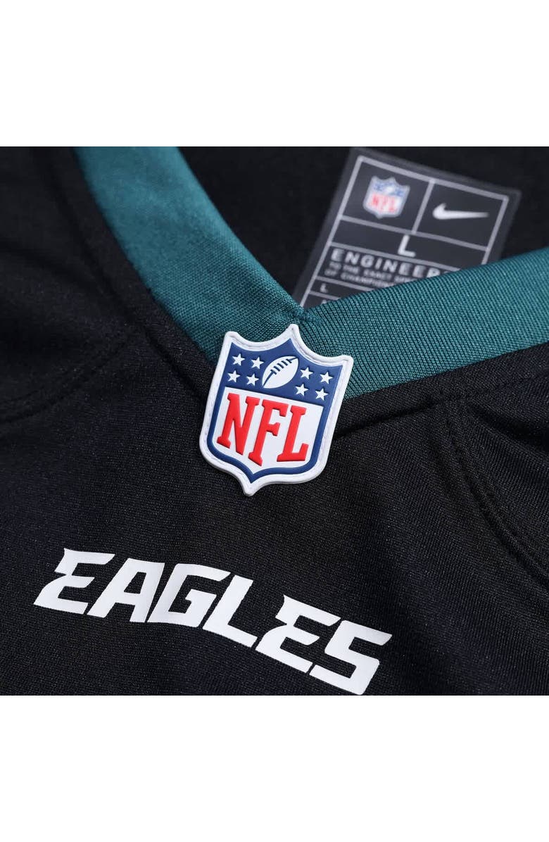 Nike Men's Nike DeVonta Smith Black Philadelphia Eagles Alternate Game Jersey, Alternate, color, Black