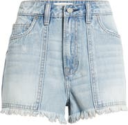 HIDDEN JEANS High Waist Cutoff Mom Shorts