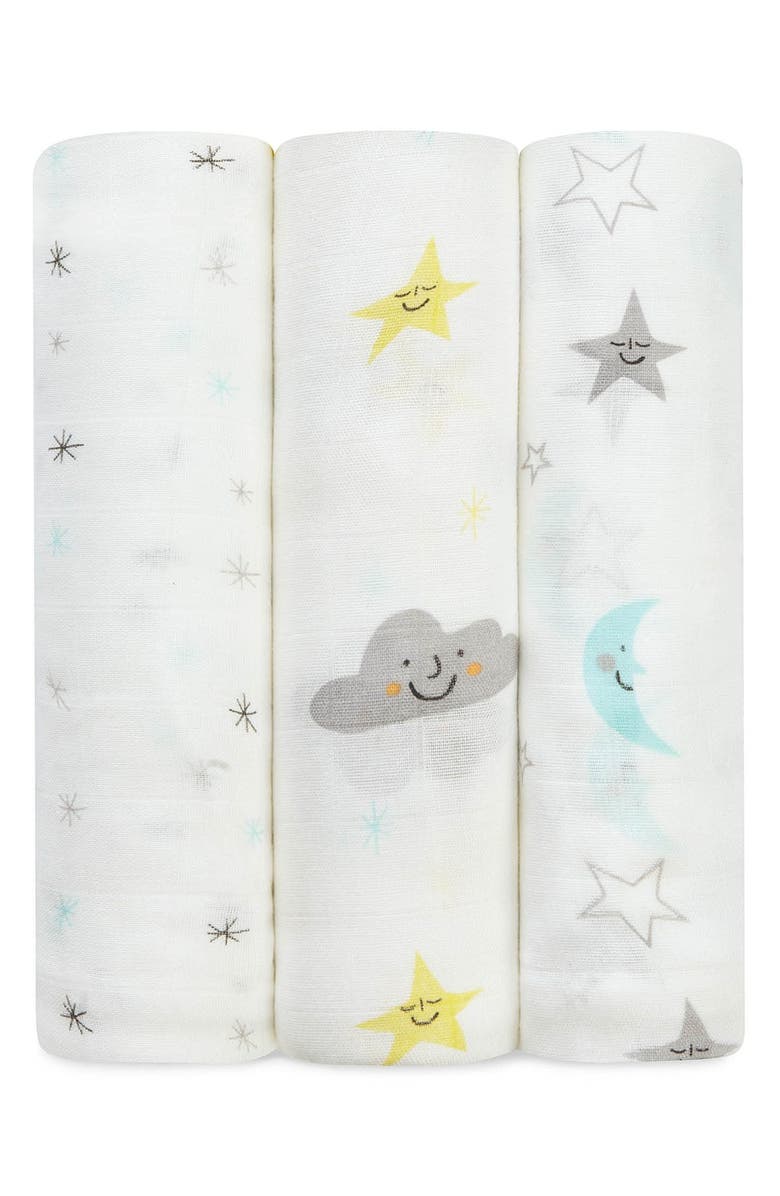 aden + anais Swaddling Cloths, Main, color, 
