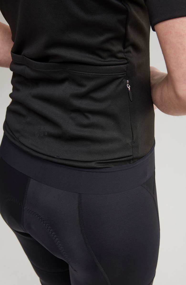 Craft Essence Jersey Bike Top, Alternate, color, Black