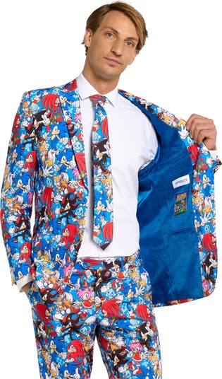 Sonic the Hedgehog Two-Piece Suit & Tie