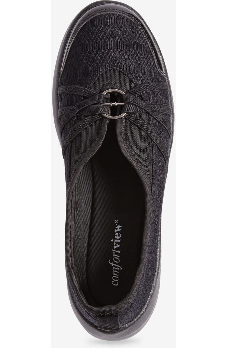 Comfortview CV Sport Greer Slip On Sneaker, Alternate, color, Black