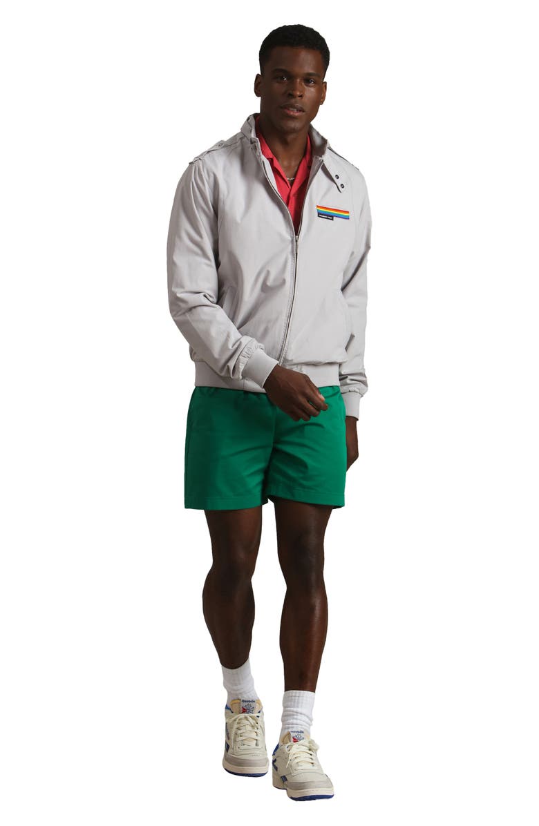 Members Only BOBBI Iconic Racer Jacket, Alternate, color, Light Grey