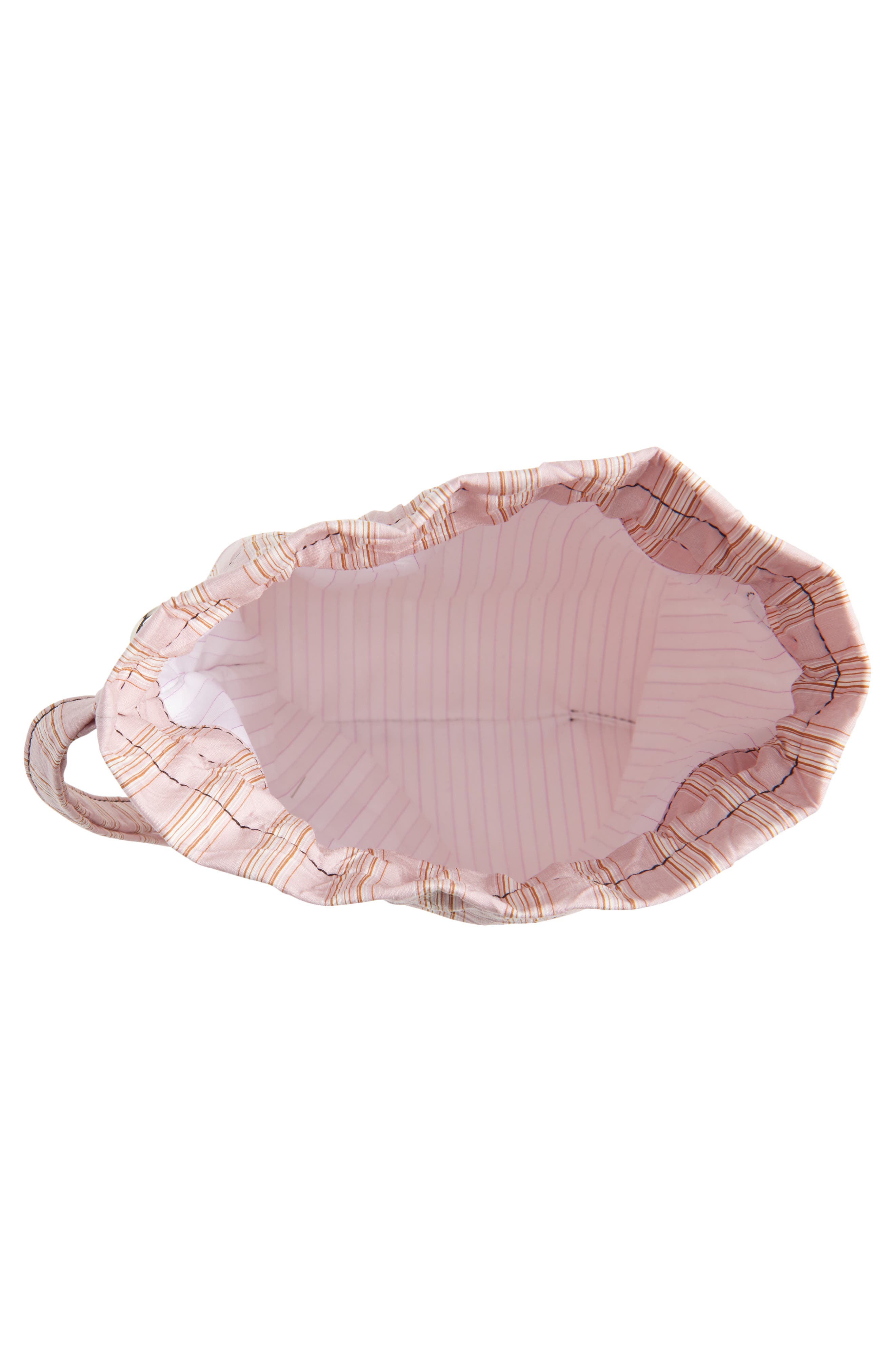 Stripe Poplin Crossbody Bag, Alternate, color, MULTICOLOR ROSA