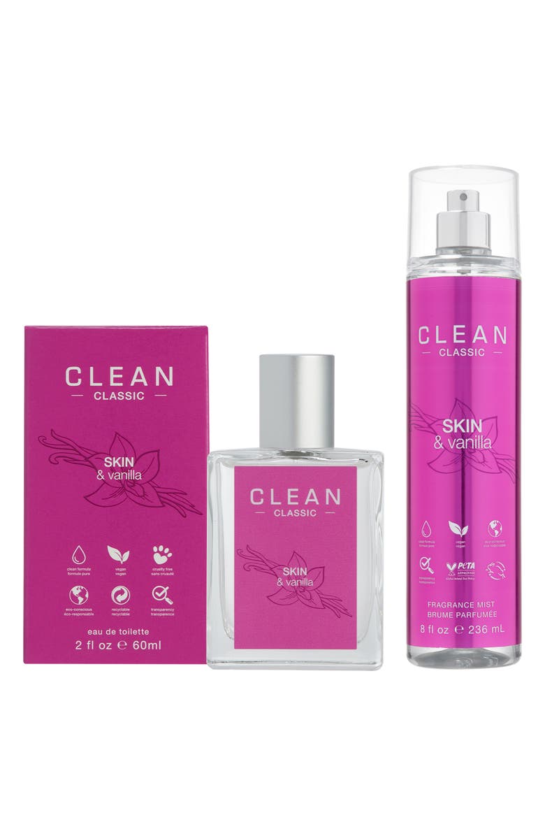 CLEAN Classic Skin & Vanilla Fragrance Set, Alternate, color, 