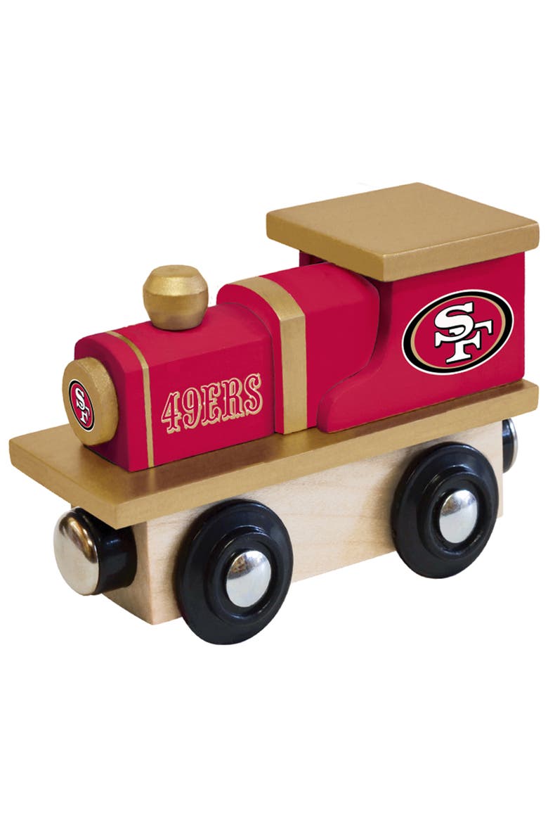 San Francisco 49ers Toy Train Engine, Main, color, Multicolor