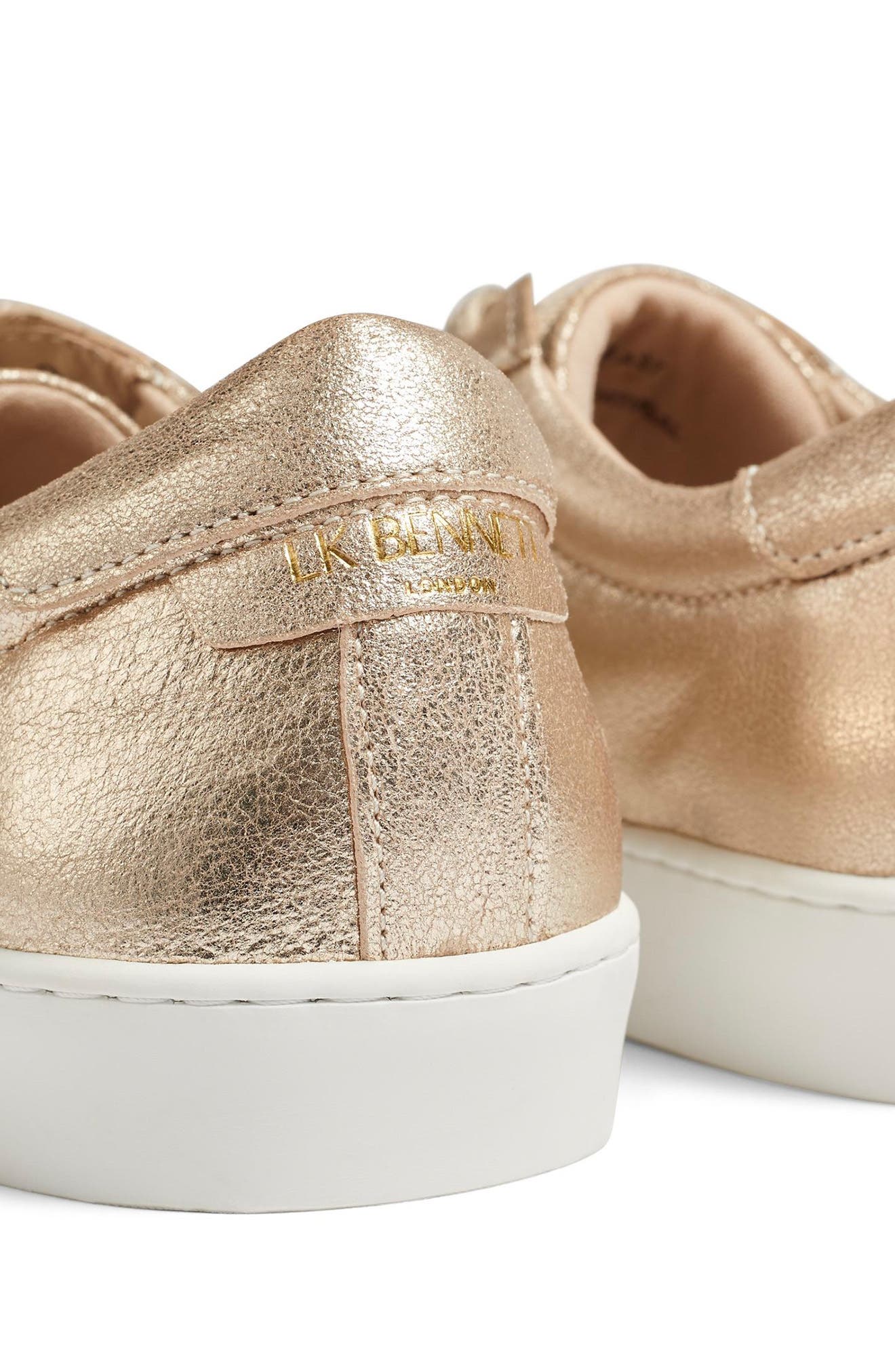 Jasper Sneaker, Alternate, color, GOLD