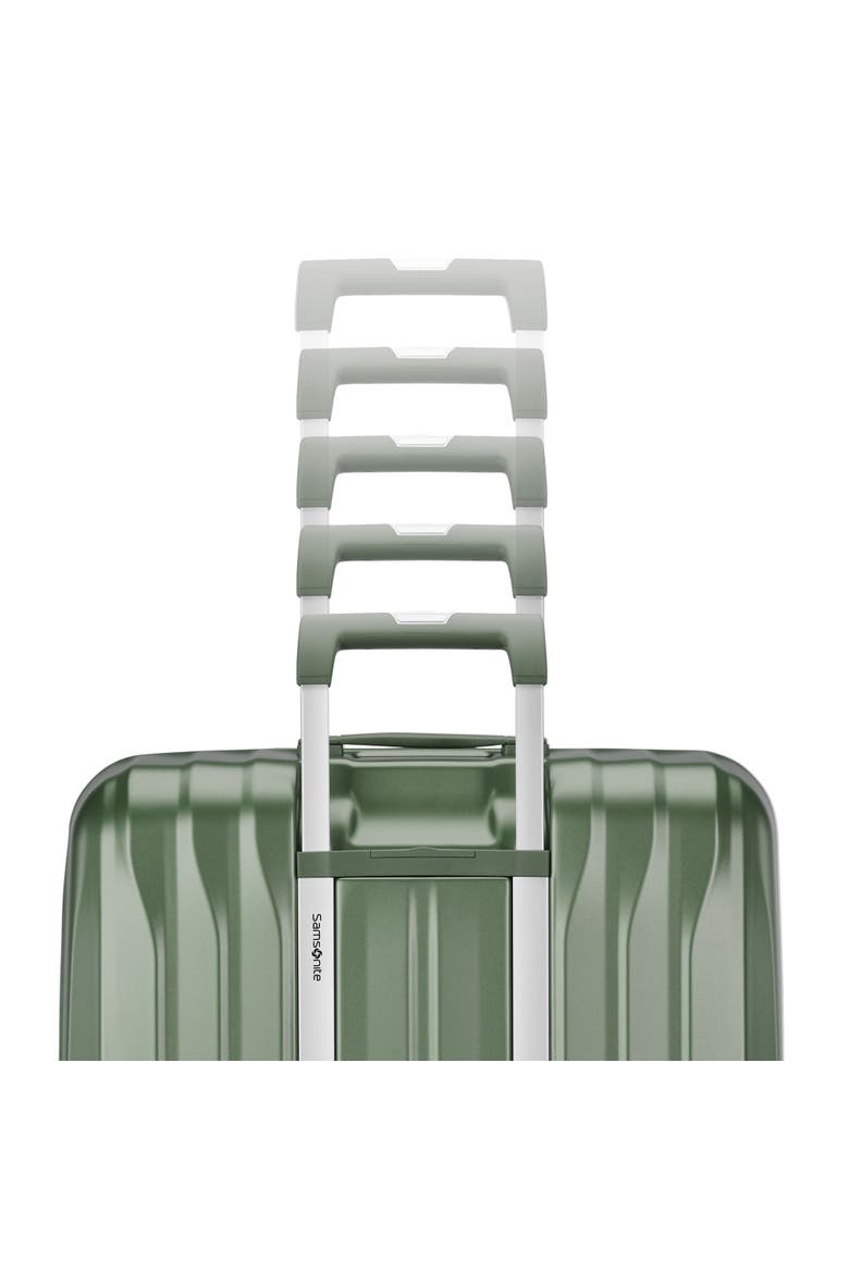 Uplift Hardside 32" X-large Checked Spinner Luggage, Alternate, color, Jade Green