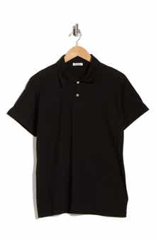 BUCK MASON Solid Cotton & Cashmere Polo