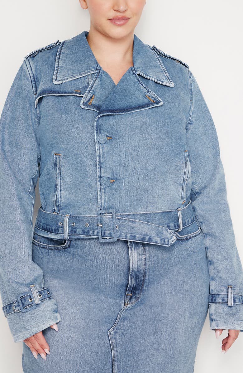 Good Days Diagonal Zip Crop Jacket - Black