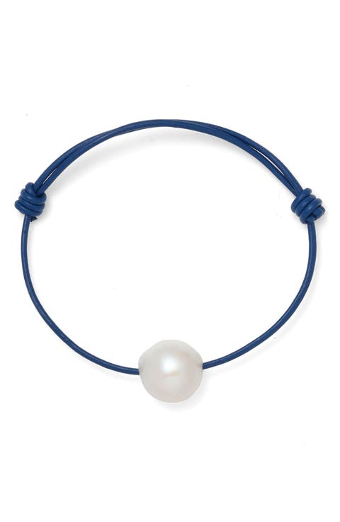 Freshwater Pearl Knot Bracelet